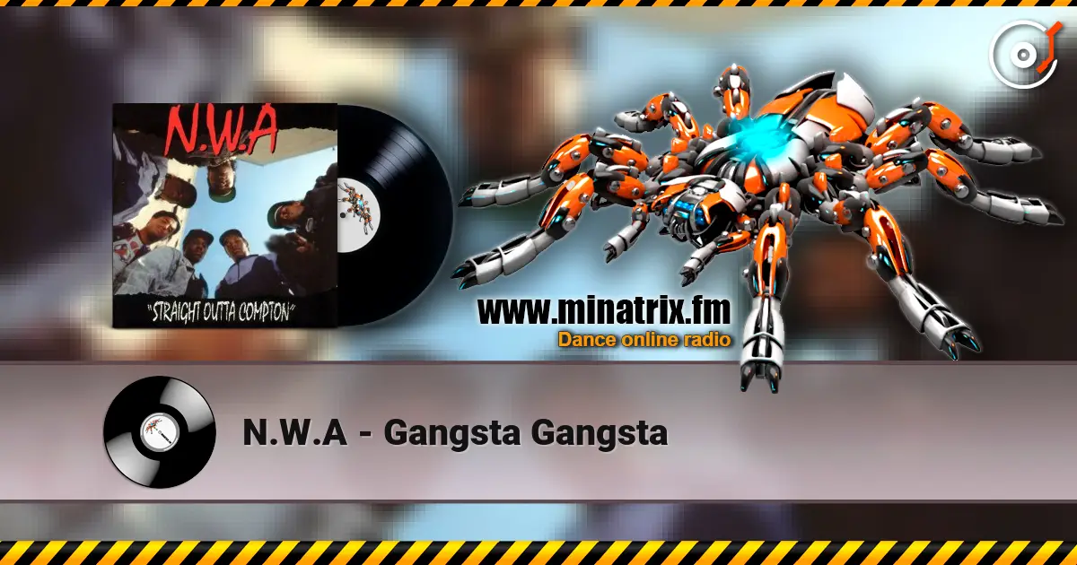 N.W.A - Gangsta Gangsta жоғары сапада онлайн тыңдау | Minatrix.FM