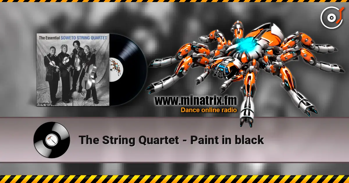 The String Quartet - Paint in black жоғары сапада онлайн тыңдау | Minatrix.FM