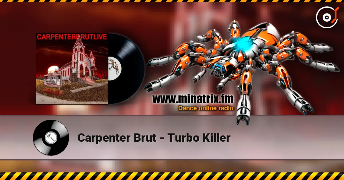 Carpenter Brut - Turbo Killer жоғары сапада онлайн тыңдау | Minatrix.FM
