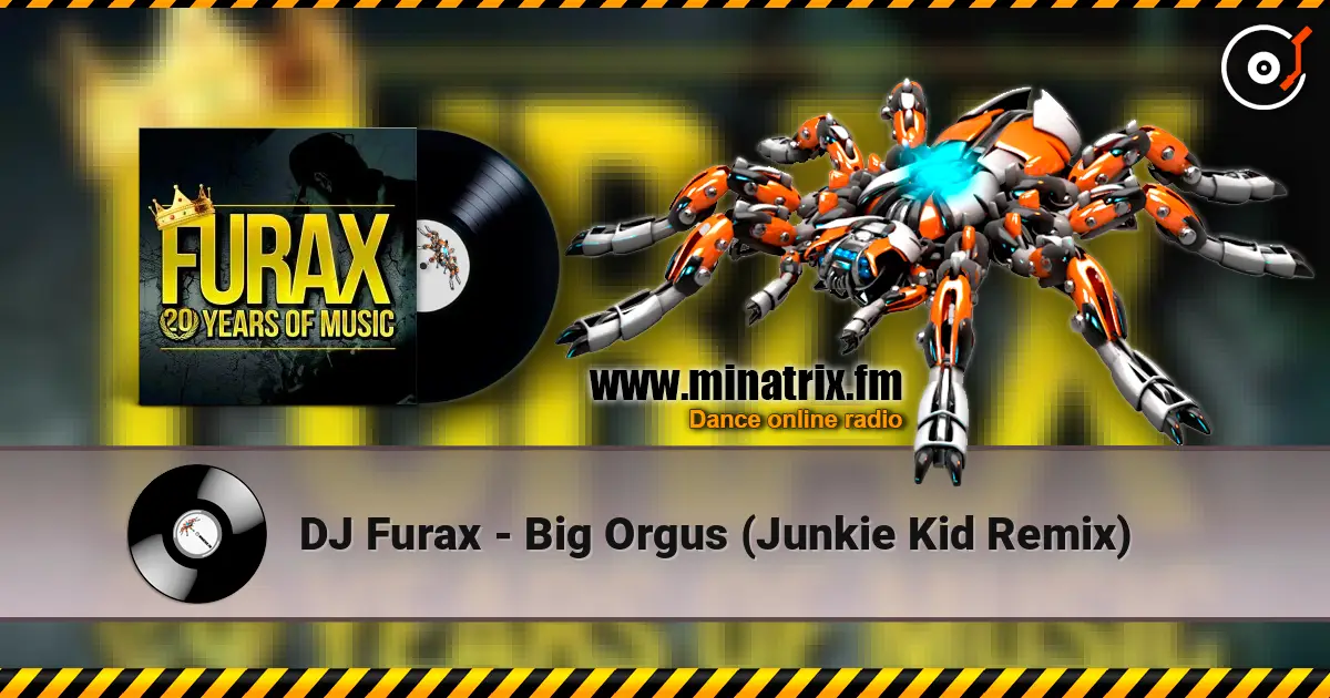 DJ Furax - Big Orgus (Junkie Kid Remix) жоғары сапада онлайн тыңдау | Minatrix.FM