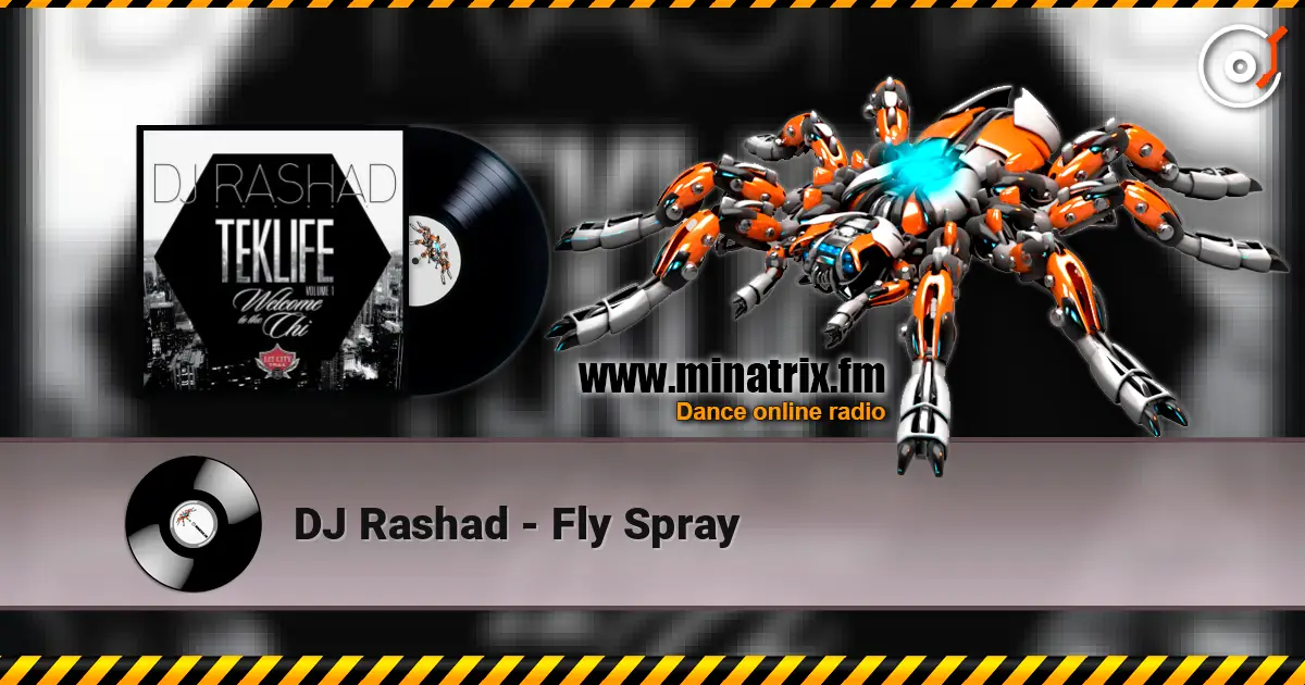 DJ Rashad - Fly Spray жоғары сапада онлайн тыңдау | Minatrix.FM