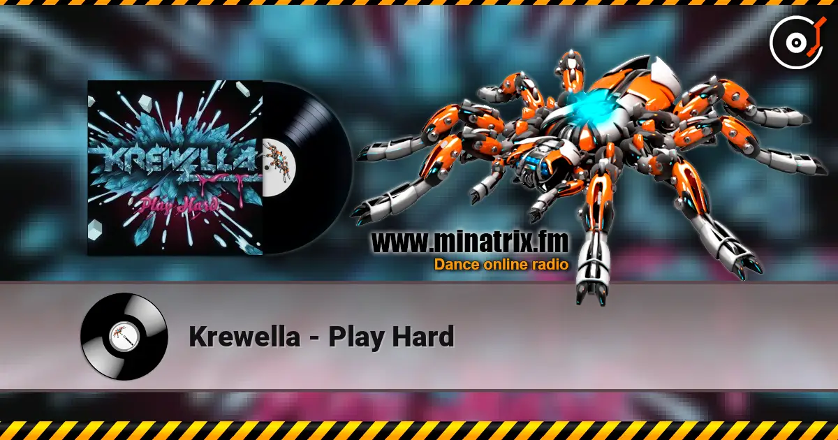Krewella - Play Hard жоғары сапада онлайн тыңдау | Minatrix.FM