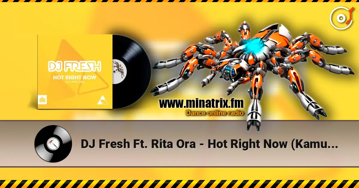 DJ Fresh Ft. Rita Ora - Hot Right Now (Kamuki Remix) жоғары сапада онлайн тыңдау | Minatrix.FM