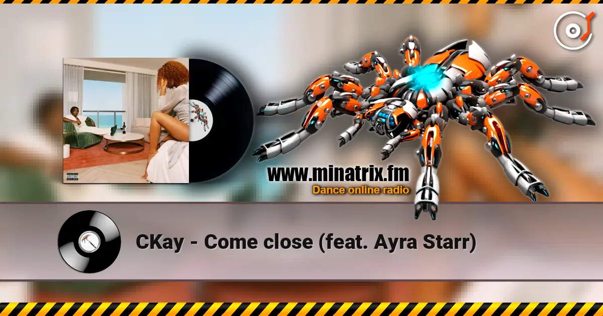 CKay - Come close (feat. Ayra Starr) жоғары сапада онлайн тыңдау | Minatrix.FM