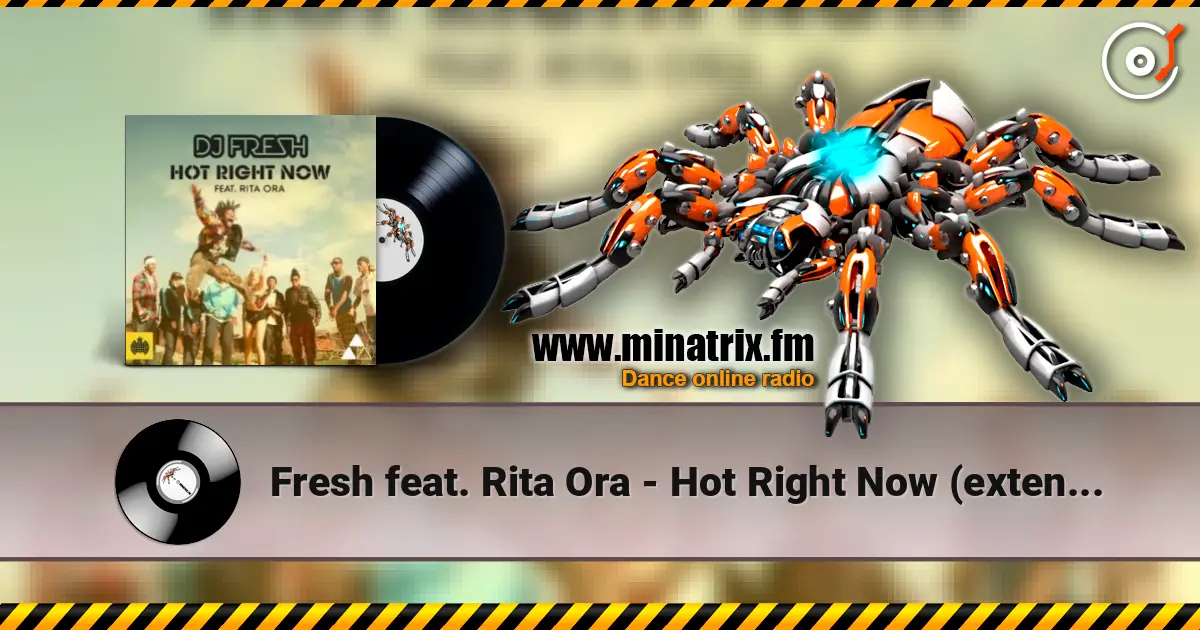 Fresh feat. Rita Ora - Hot Right Now (extended Mix) жоғары сапада онлайн тыңдау | Minatrix.FM