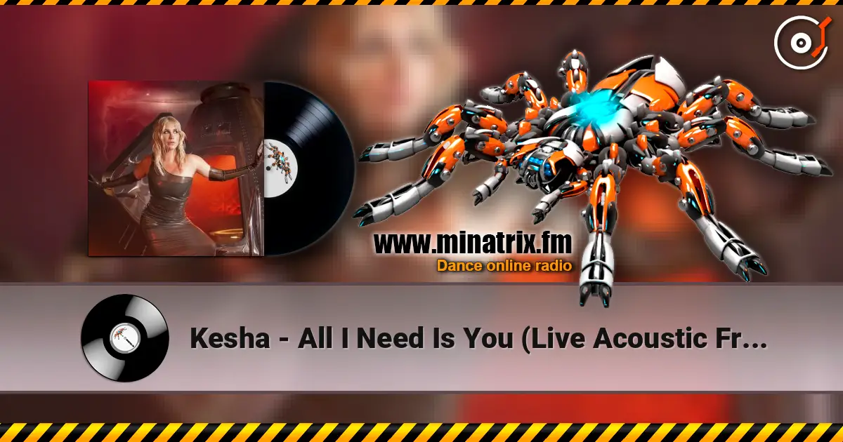 Kesha - All I Need Is You (Live Acoustic From Space) жоғары сапада онлайн тыңдау | Minatrix.FM