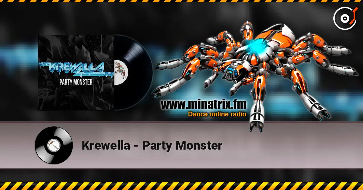 Krewella - Party Monster жоғары сапада онлайн тыңдау | Minatrix.FM
