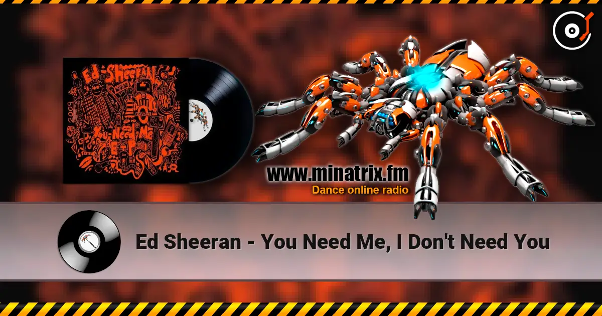 Ed Sheeran - You Need Me, I Don't Need You жоғары сапада онлайн тыңдау | Minatrix.FM