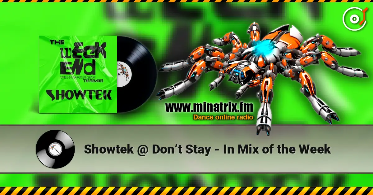 Showtek  @ Don’t Stay - In Mix of the Week жоғары сапада онлайн тыңдау | Minatrix.FM