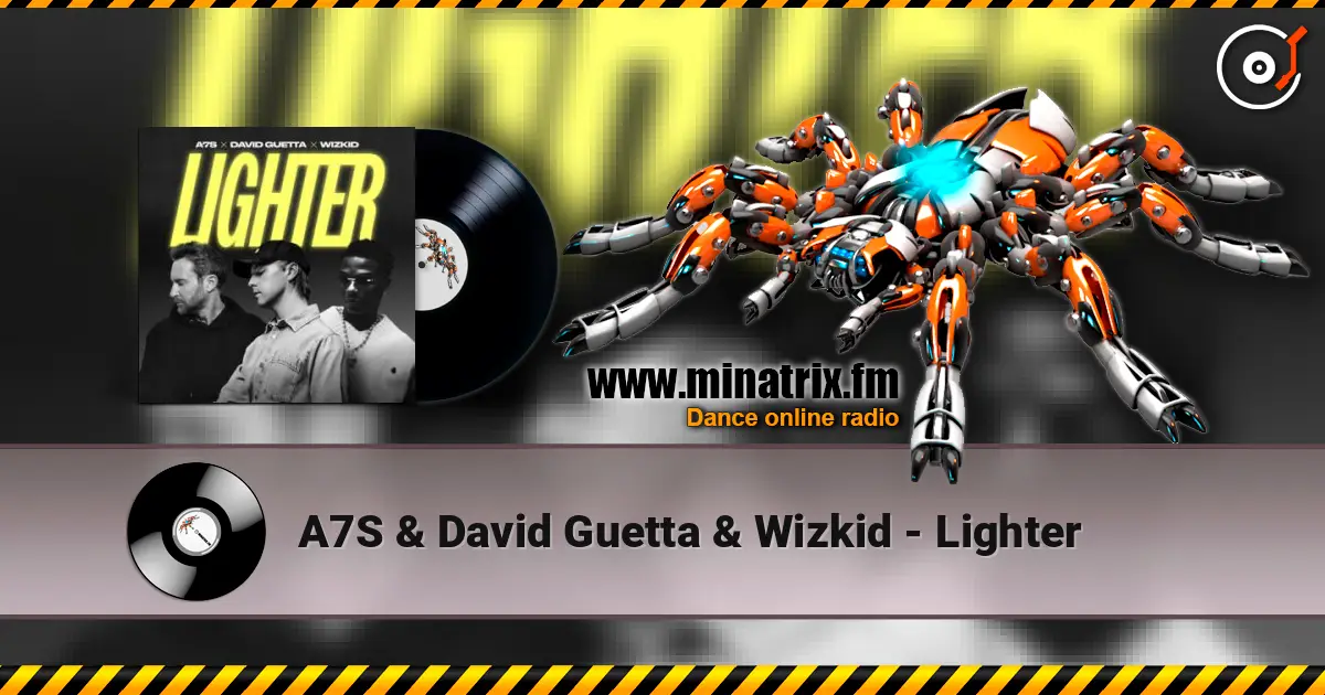 A7S & David Guetta & Wizkid - Lighter жоғары сапада онлайн тыңдау | Minatrix.FM