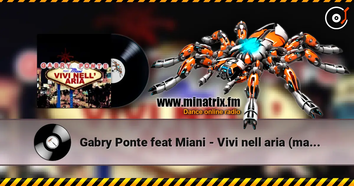 Gabry Ponte feat Miani - Vivi nell aria (manian video mix) жоғары сапада онлайн тыңдау | Minatrix.FM