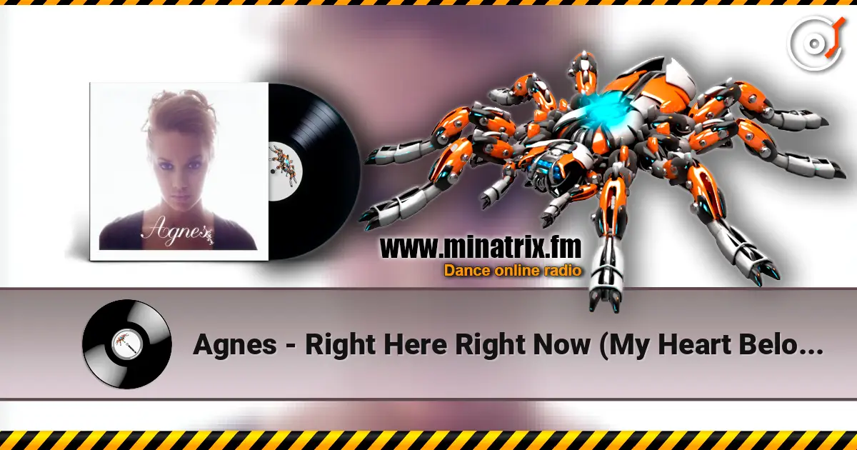 Agnes - Right Here Right Now (My Heart Belongs To You) жоғары сапада онлайн тыңдау | Minatrix.FM