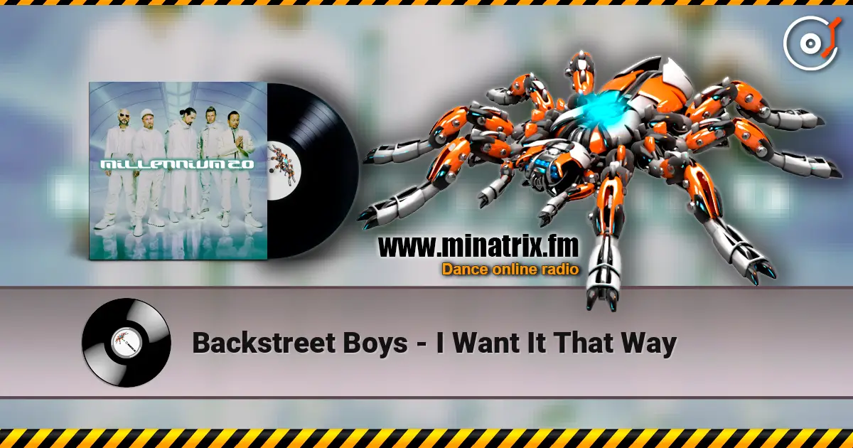 Backstreet Boys - I Want It That Way жоғары сапада онлайн тыңдау | Minatrix.FM