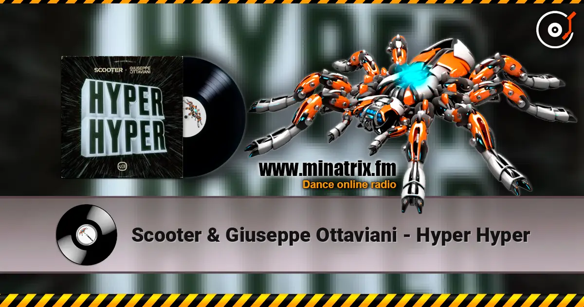 Scooter & Giuseppe Ottaviani - Hyper Hyper жоғары сапада онлайн тыңдау | Minatrix.FM