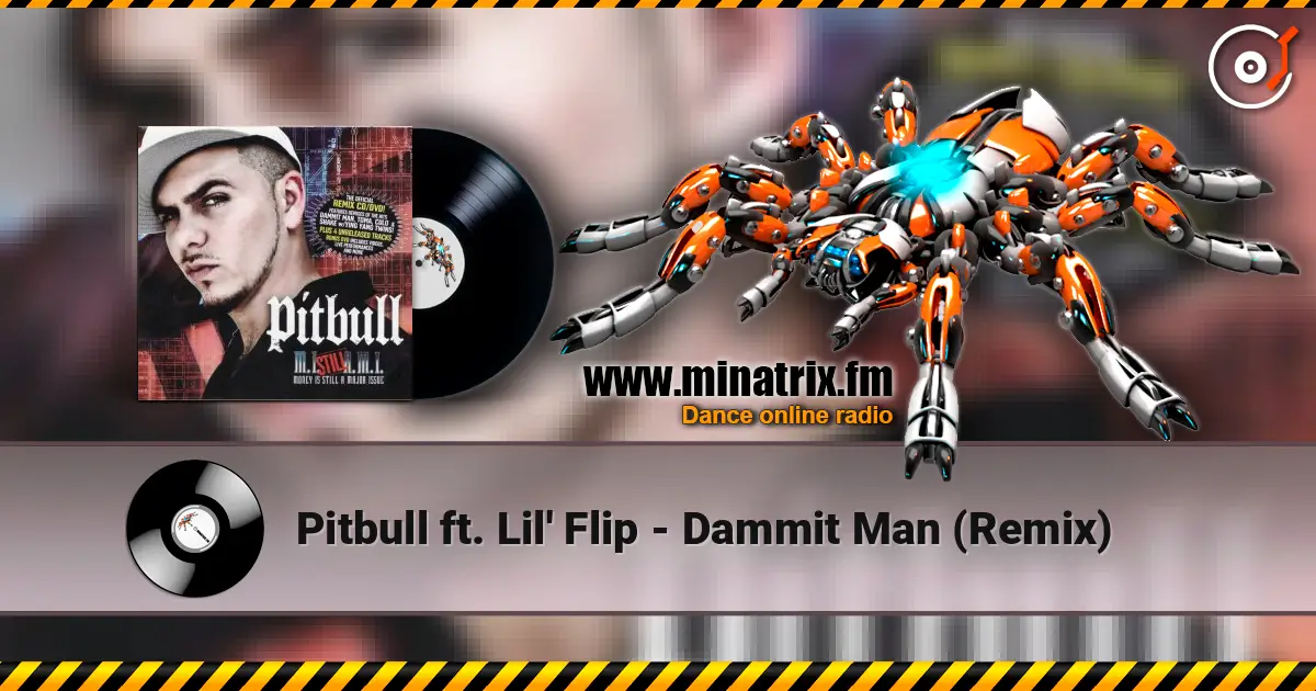 Pitbull ft. Lil' Flip - Dammit Man (Remix) жоғары сапада онлайн тыңдау | Minatrix.FM