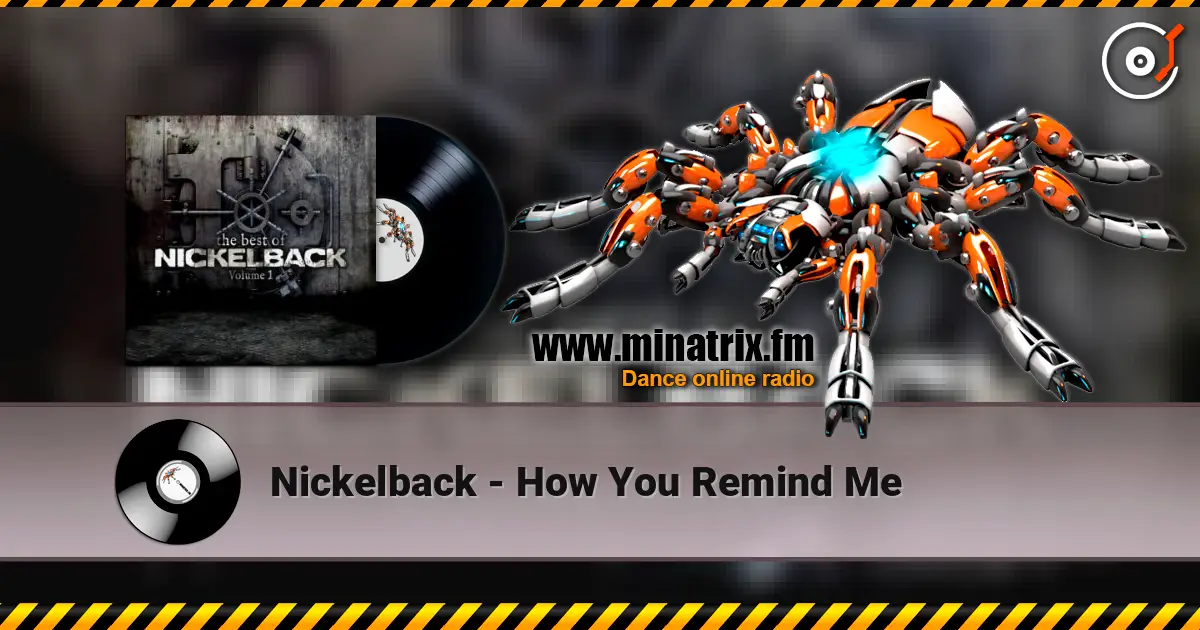 Nickelback - How You Remind Me жоғары сапада онлайн тыңдау | Minatrix.FM