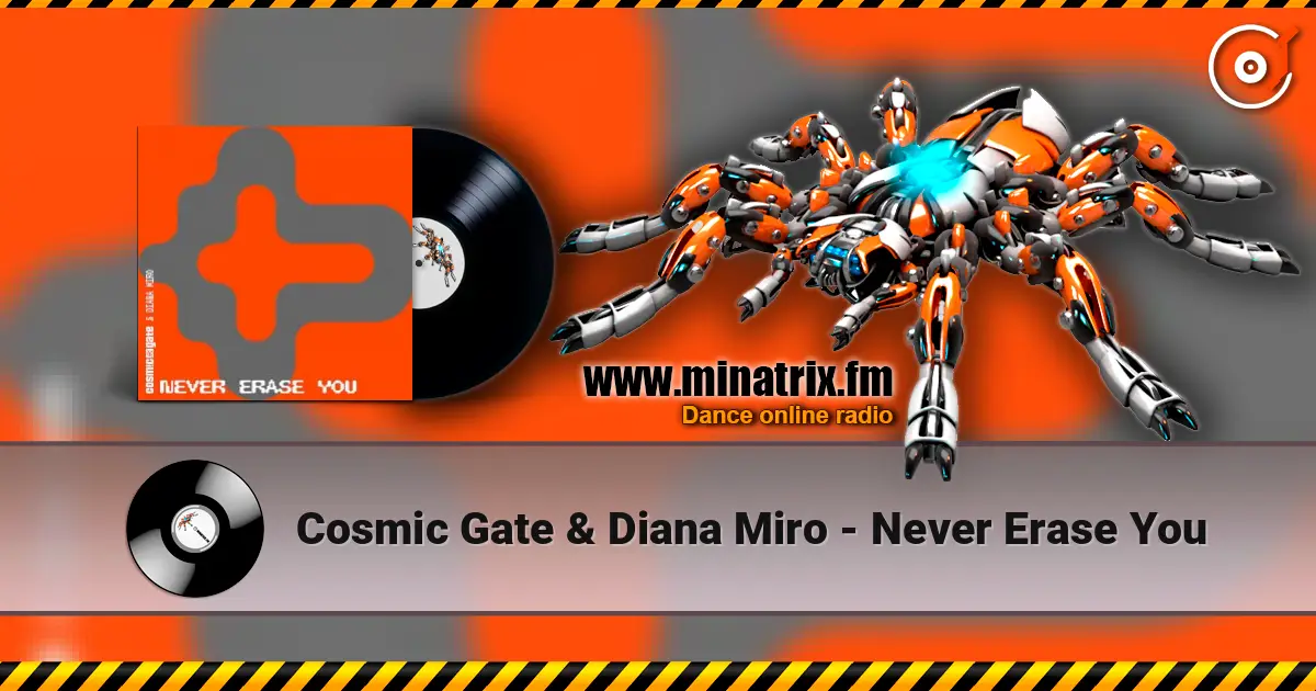 Cosmic Gate & Diana Miro - Never Erase You жоғары сапада онлайн тыңдау | Minatrix.FM