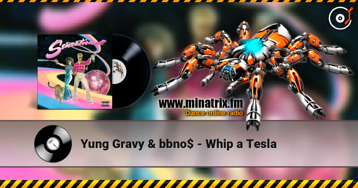 Yung Gravy & bbno$ - Whip a Tesla жоғары сапада онлайн тыңдау | Minatrix.FM
