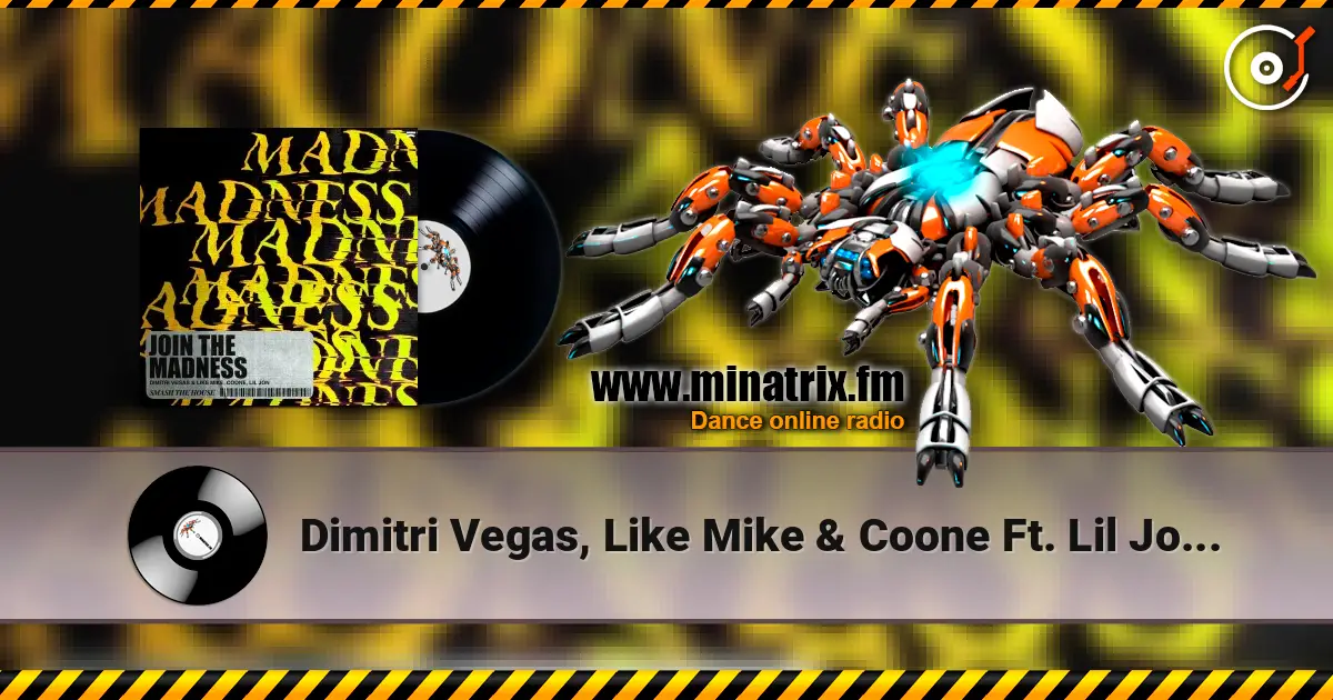 Dimitri Vegas, Like Mike & Coone Ft. Lil Jon - Madness жоғары сапада онлайн тыңдау | Minatrix.FM