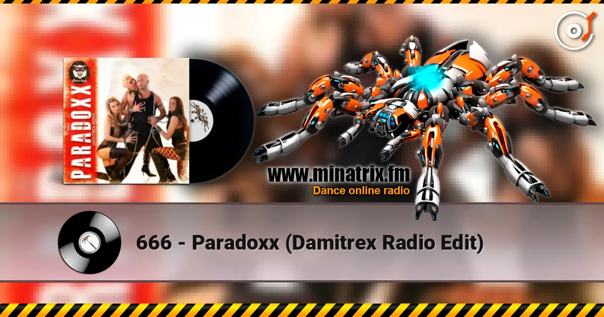 666 - Paradoxx (Damitrex Radio Edit) жоғары сапада онлайн тыңдау | Minatrix.FM