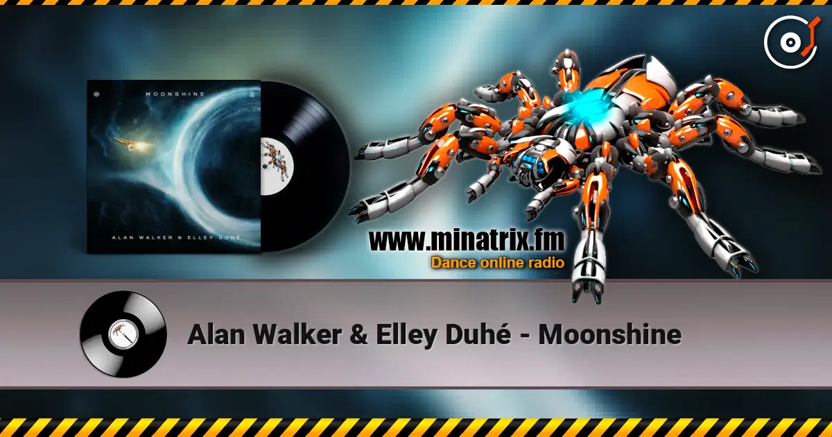 Alan Walker & Elley Duhé - Moonshine жоғары сапада онлайн тыңдау | Minatrix.FM