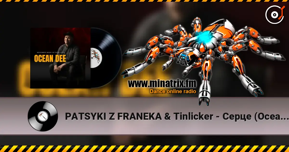 PATSYKI Z FRANEKA & Tinlicker - Серце (Ocean Dee Edit) жоғары сапада онлайн тыңдау | Minatrix.FM