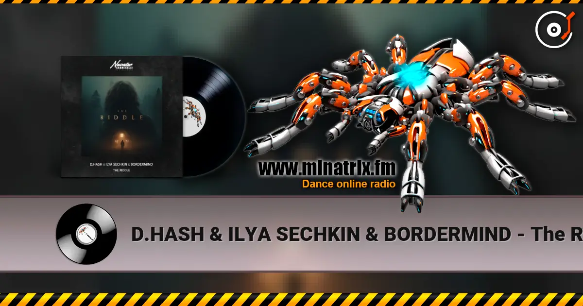D.HASH & ILYA SECHKIN & BORDERMIND - The Riddle жоғары сапада онлайн тыңдау | Minatrix.FM