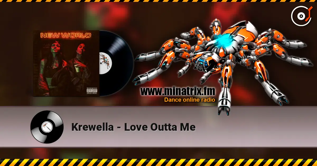 Krewella - Love Outta Me жоғары сапада онлайн тыңдау | Minatrix.FM