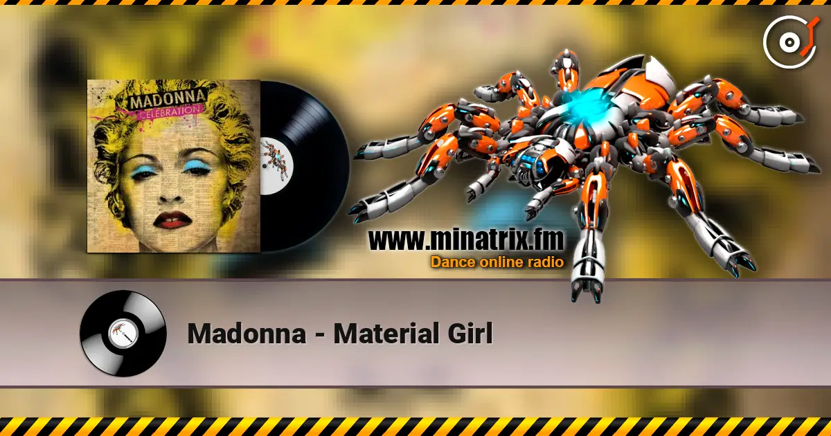 Madonna - Material Girl жоғары сапада онлайн тыңдау | Minatrix.FM