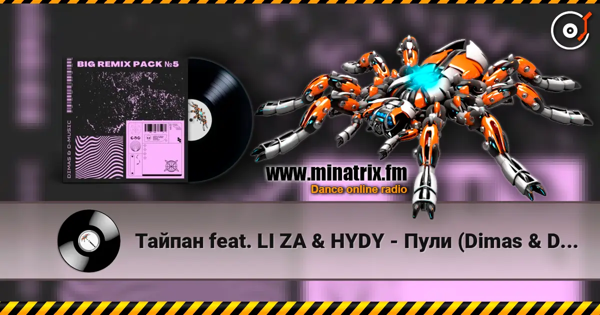Тайпан feat. LI ZA & HYDY - Пули (Dimas & D-Music Remix) жоғары сапада онлайн тыңдау | Minatrix.FM