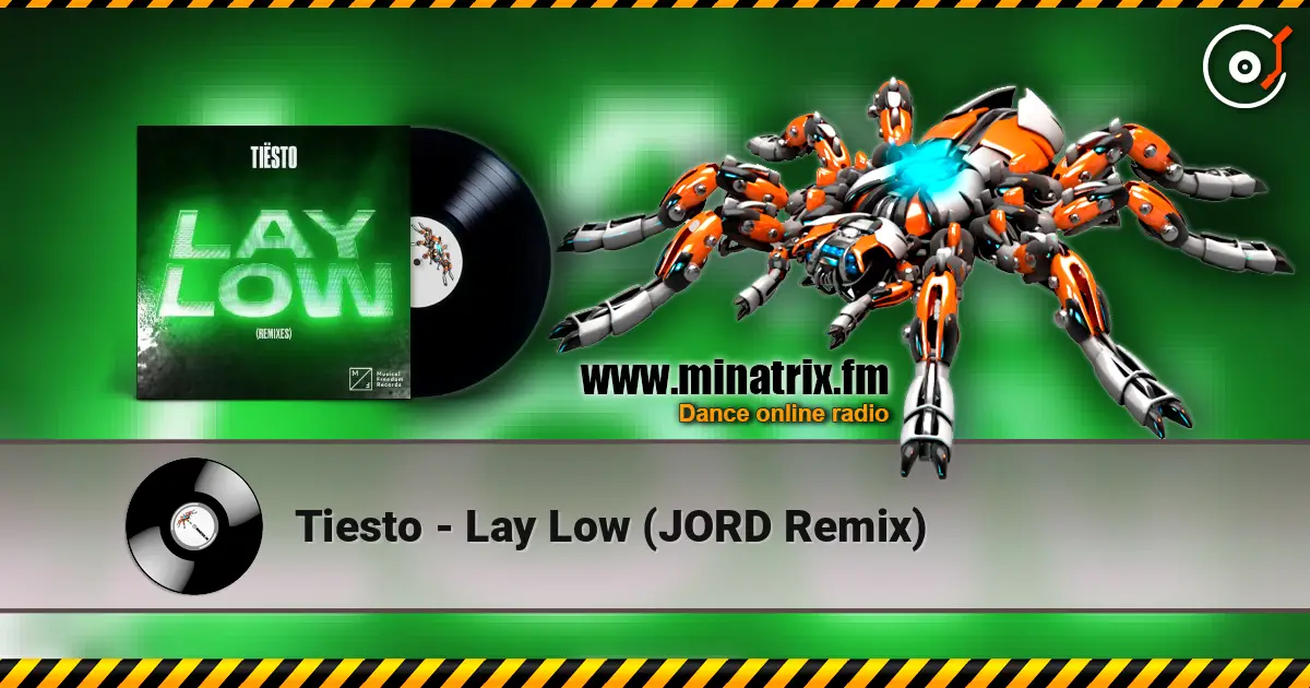 Tiesto - Lay Low (JORD Remix) жоғары сапада онлайн тыңдау | Minatrix.FM