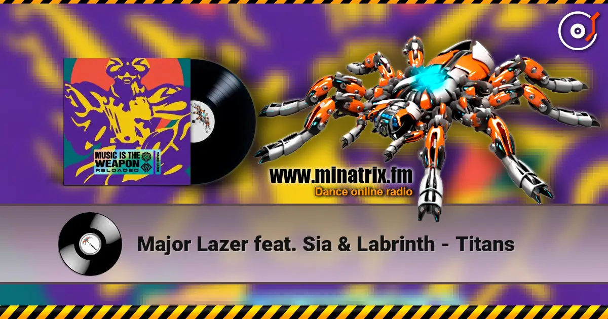 Major Lazer feat. Sia & Labrinth - Titans жоғары сапада онлайн тыңдау | Minatrix.FM