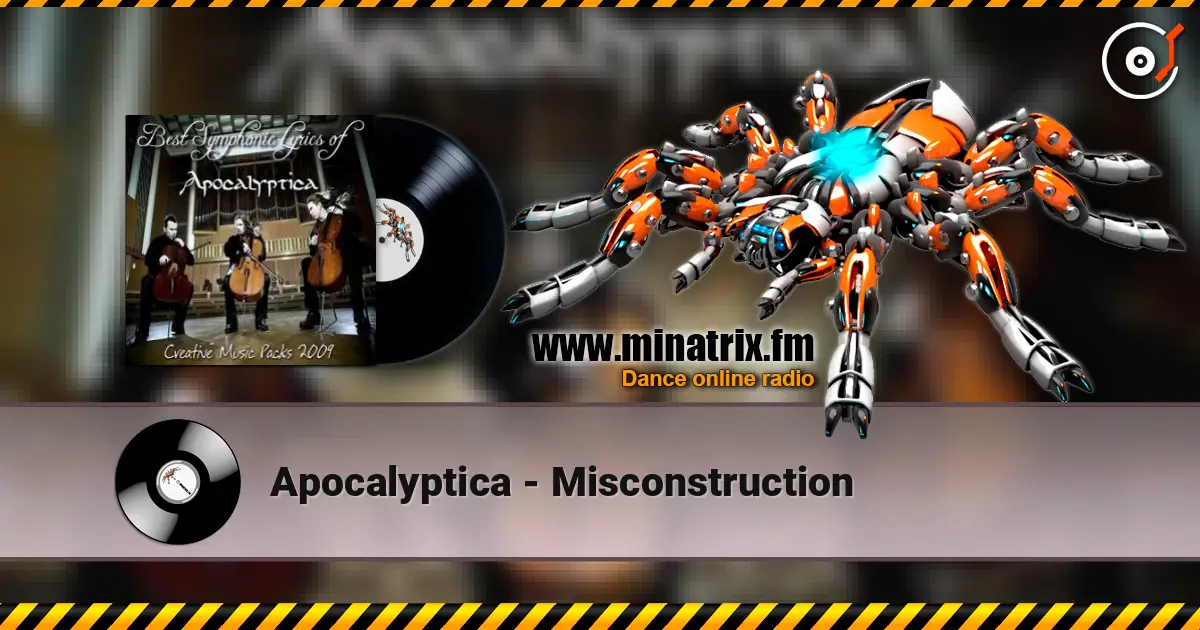 Apocalyptica - Misconstruction жоғары сапада онлайн тыңдау | Minatrix.FM