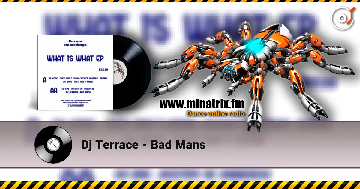Dj Terrace - Bad Mans жоғары сапада онлайн тыңдау | Minatrix.FM