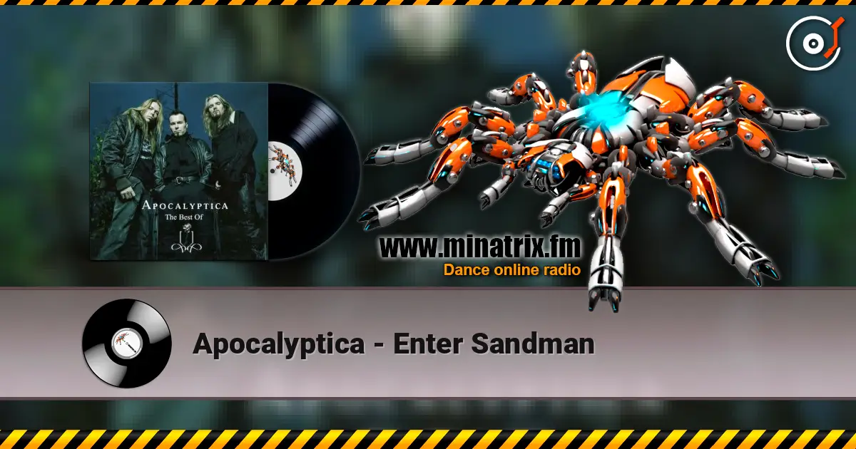 Apocalyptica - Enter Sandman жоғары сапада онлайн тыңдау | Minatrix.FM