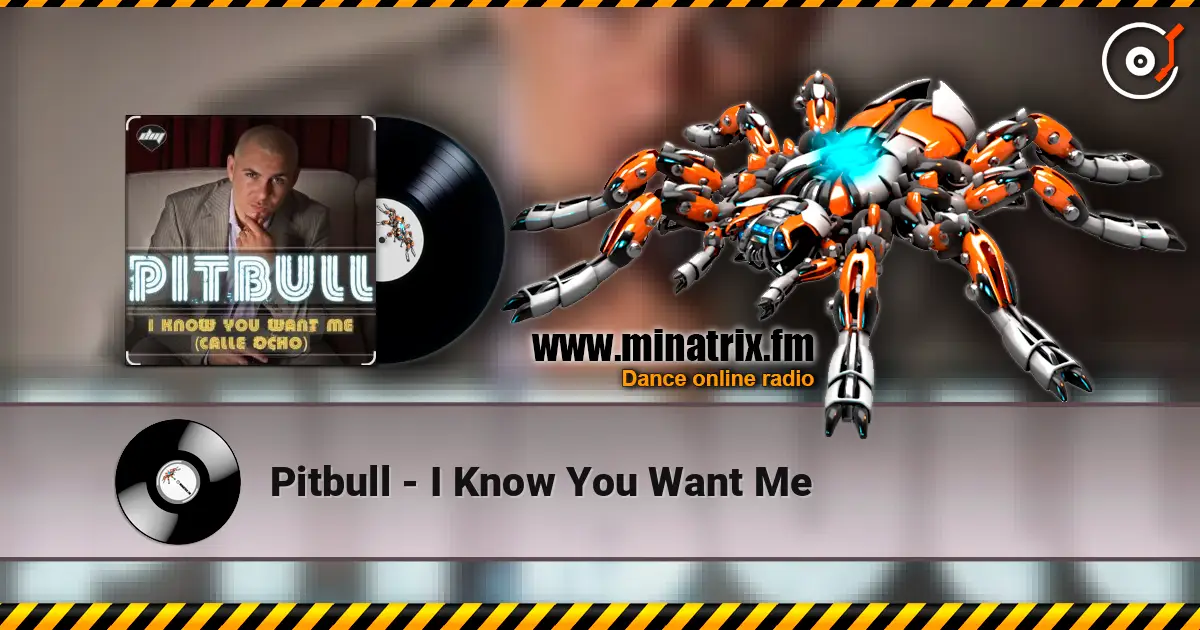 Pitbull - I Know You Want Me жоғары сапада онлайн тыңдау | Minatrix.FM