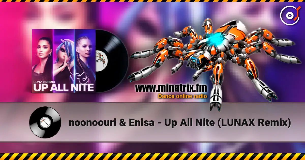 noonoouri & Enisa - Up All Nite (LUNAX Remix) жоғары сапада онлайн тыңдау | Minatrix.FM