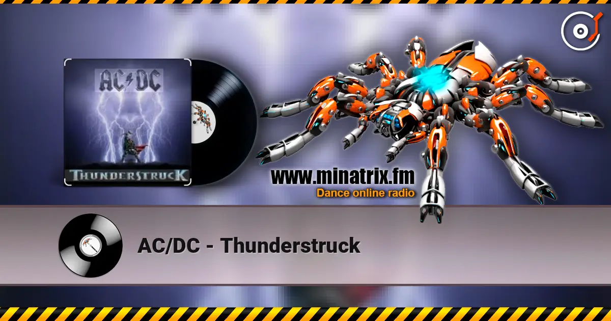 AC/DC - Thunderstruck жоғары сапада онлайн тыңдау | Minatrix.FM