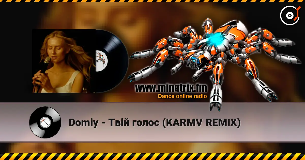 Domiy - Твій голос (KARMV REMIX) жоғары сапада онлайн тыңдау | Minatrix.FM