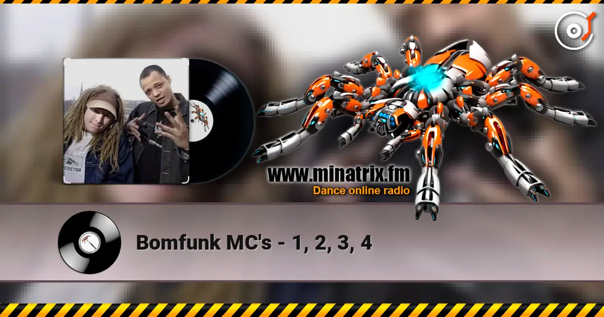 Bomfunk MC's - 1, 2, 3, 4 жоғары сапада онлайн тыңдау | Minatrix.FM