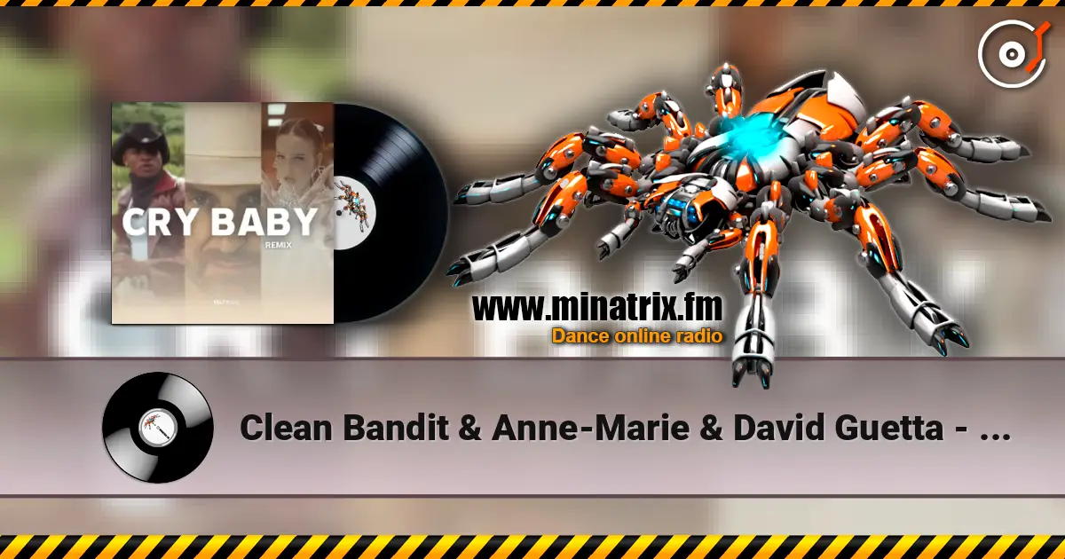 Clean Bandit & Anne-Marie & David Guetta - Cry Baby (Velleity Remix) жоғары сапада онлайн тыңдау | Minatrix.FM