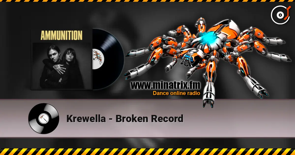 Krewella - Broken Record жоғары сапада онлайн тыңдау | Minatrix.FM