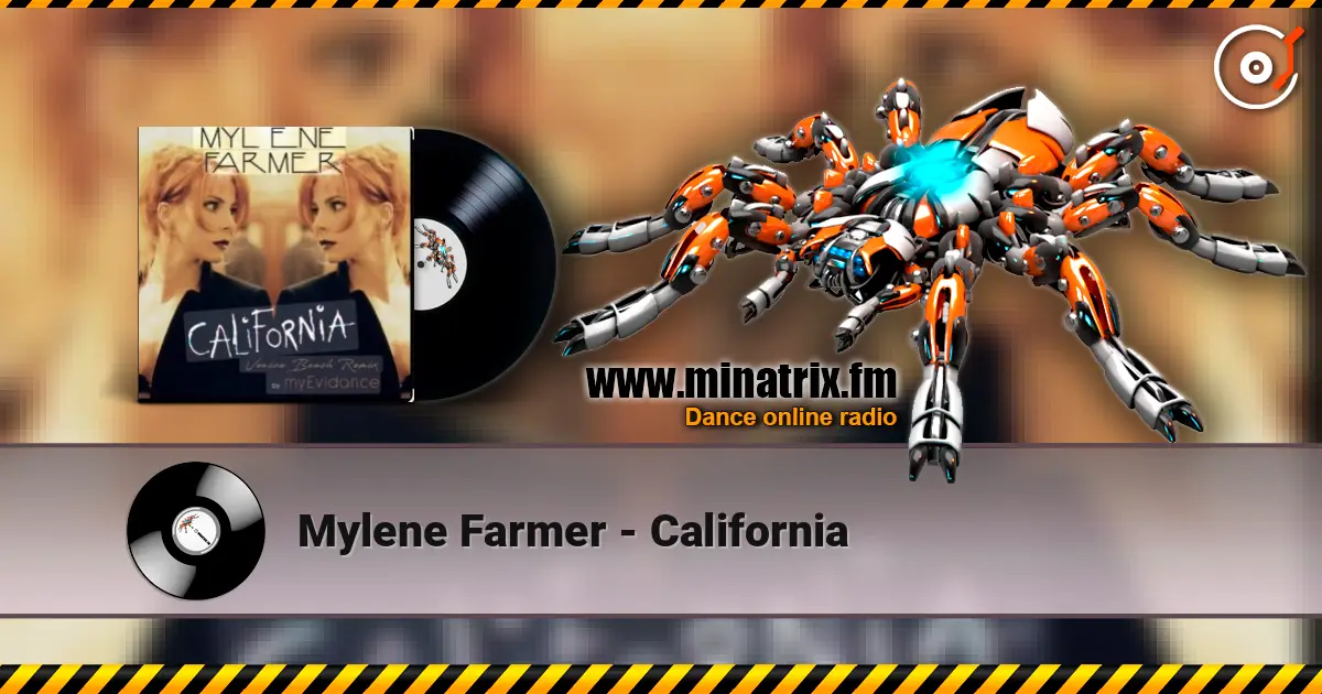 Mylene Farmer - California жоғары сапада онлайн тыңдау | Minatrix.FM