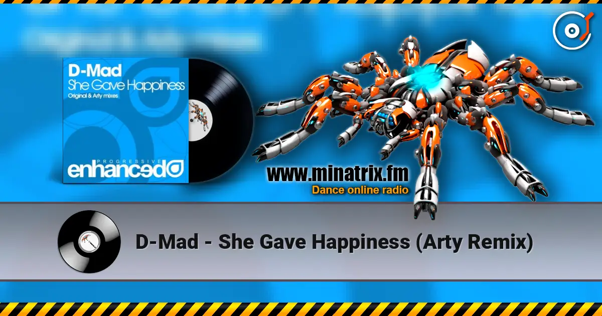 D-Mad - She Gave Happiness (Arty Remix) жоғары сапада онлайн тыңдау | Minatrix.FM
