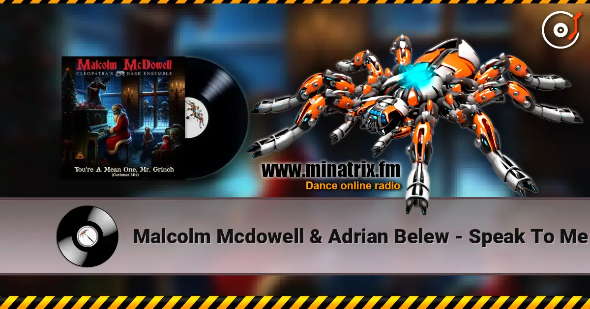 Malcolm Mcdowell & Adrian Belew - Speak To Me жоғары сапада онлайн тыңдау | Minatrix.FM