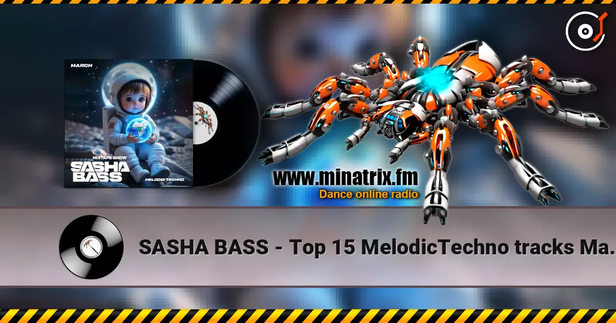 SASHA BASS - Top 15 MelodicTechno tracks March 2026. жоғары сапада онлайн тыңдау | Minatrix.FM