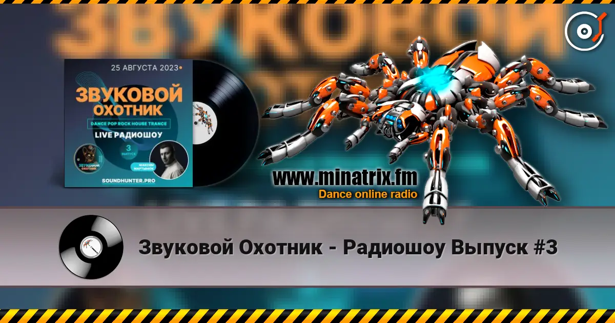 Звуковой Охотник - Радиошоу Выпуск #3 жоғары сапада онлайн тыңдау | Minatrix.FM