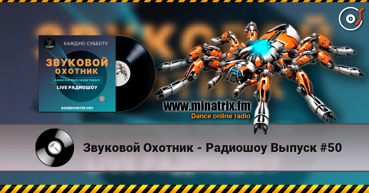 Звуковой Охотник - Радиошоу Выпуск #50 жоғары сапада онлайн тыңдау | Minatrix.FM