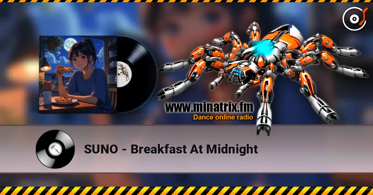 SUNO - Breakfast At Midnight жоғары сапада онлайн тыңдау | Minatrix.FM