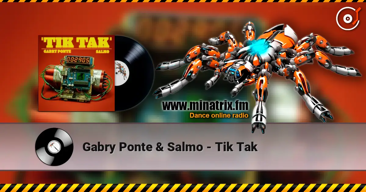 Gabry Ponte & Salmo - Tik Tak жоғары сапада онлайн тыңдау | Minatrix.FM